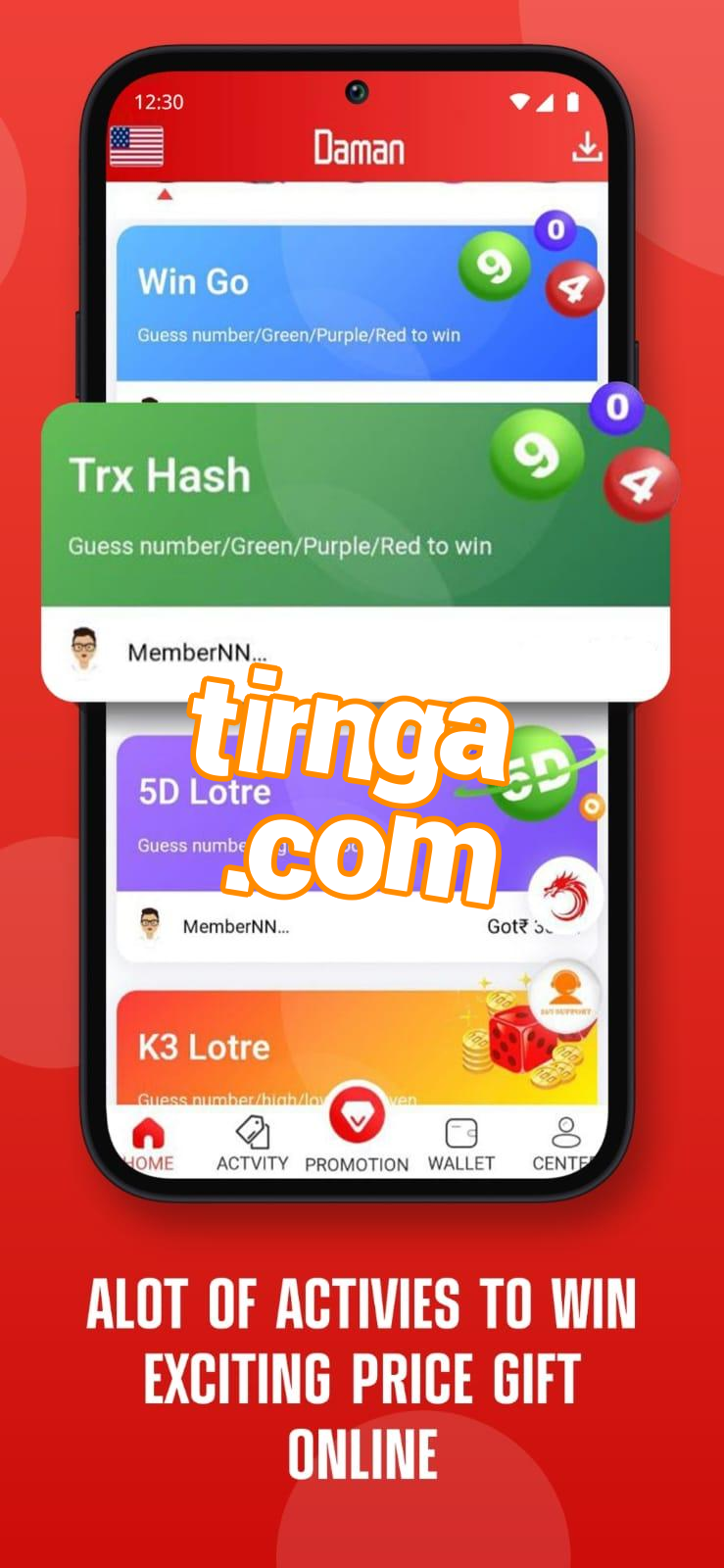 tirnga .com Screenshots
